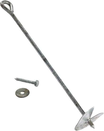 Schroefanker voor Schommel en Speeltoestel - 500 x 100 mm