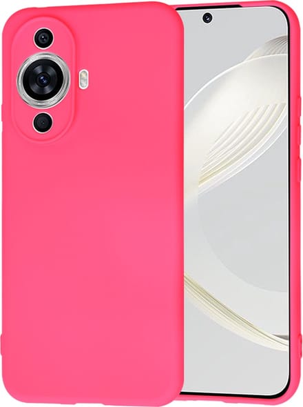 Hoesje geschikt voor Huawei nova 12s - Techsuit Soft Flex Silicone Back Cover - Hot Pink