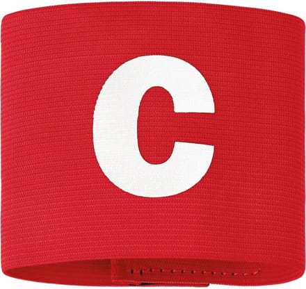 Jako Classico Aanvoerdersband - Sportrood | Maat: JUNIOR: 28 X 7,5 CM