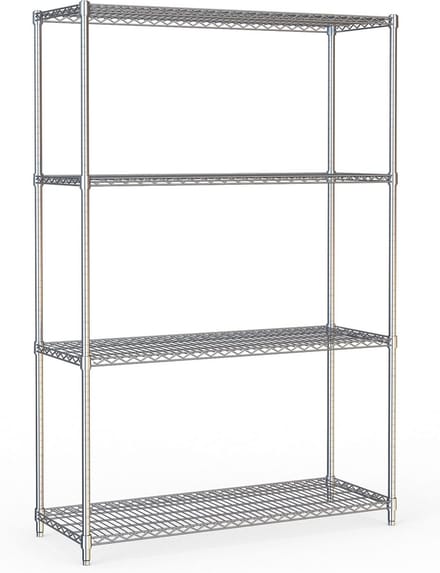 STELLING 4 LEVELS 1200 DEMONTABEL - Combisteel 7530.0010 - Horeca & Professioneel