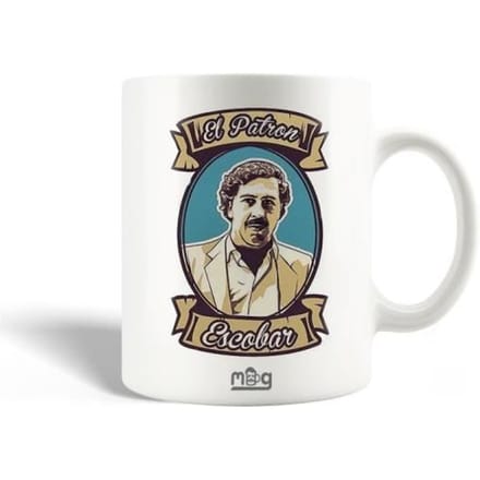 Mug en céramique el patron escobar