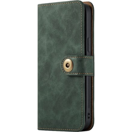 Mocaa iPhone 12 Mini Vintage 2-in-1 Wallet Hoesje Groen
