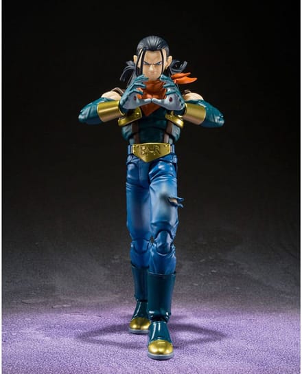 Bandai Tamashii Nations Dragon Ball GT S.H.Figuarts Action Figure Super Android 17 20 cm Action Figuur