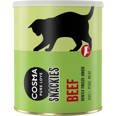 130g Rund Maxi Tube Cosma Snackies Gevriesdroogde Kattensnacks