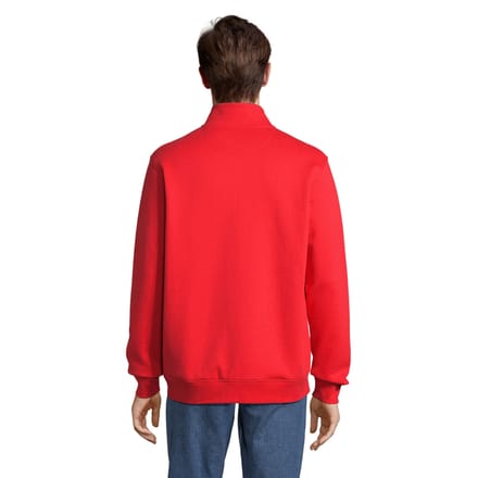 SOLS Cooper Full Zip jas voor volwassenen (Helder rood)