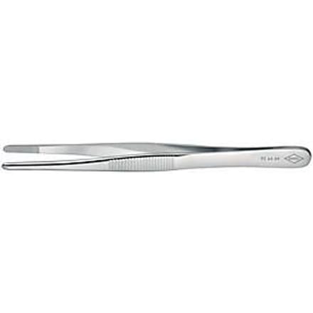 Precisie pincet L.120mm ger.Spitzenbreite 3mm verchr.KNIPEX