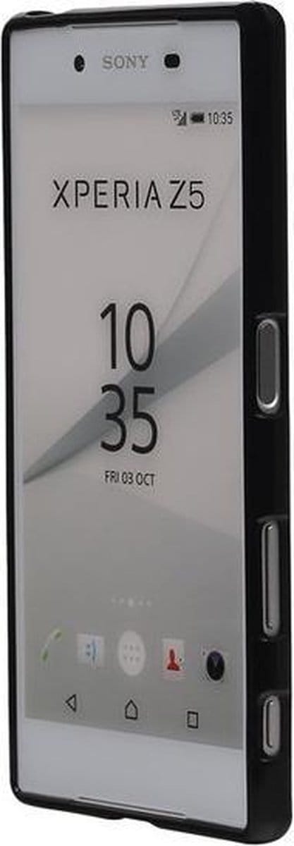 Sony Xperia Z5 Premium TPU Hoesje Zwart