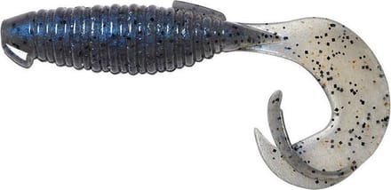 Keitech Flapper Grub 4 (10 cm) Softbait - 8 stuks Pro Blue Pepper 109S