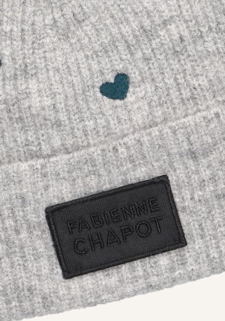 Fabienne Chapot Lidia Beanie Mutsen Dames - Lichtgrijs - Maat ONESIZE