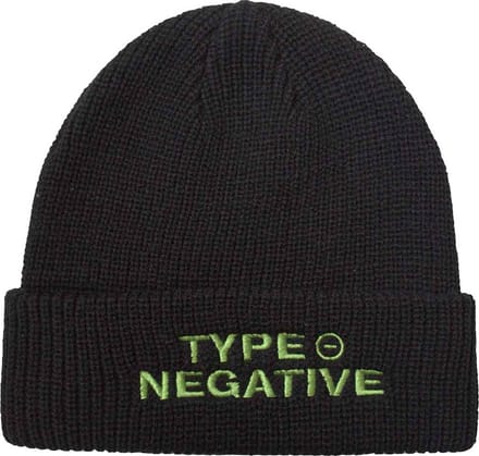 Type O Negative - Text Logo Beanie Muts - Zwart