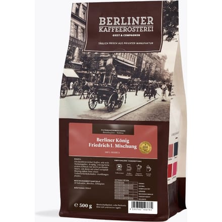 Berliner Kaffeerösterei Berlijn Koning Frederik I Blend 500g