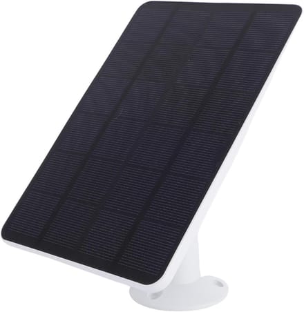 Zonnepaneel voor Camera - Solar Charger - Ononderbroken Stroom - IP66 Waterdicht - 10W - Wit