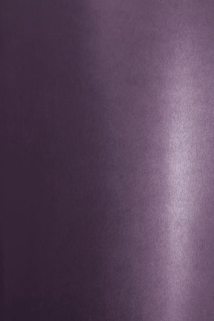 Netuno - paars metallic papier - A4 - 21 x 29,7 cm - 20 vellen - 250 gram - Aster Metallic Deep Purple
