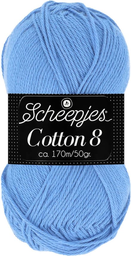 Scheepjes Cotton 8 50g - 506 Paars