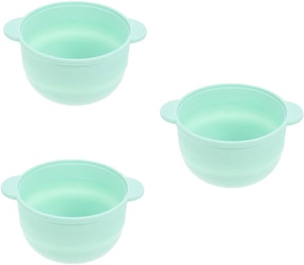 Binnenpot Waxmachine - Wasmeltcontainer - Ontharen Thuis - Antiaanbaklaag - 3 Stuks - Lichtgroen