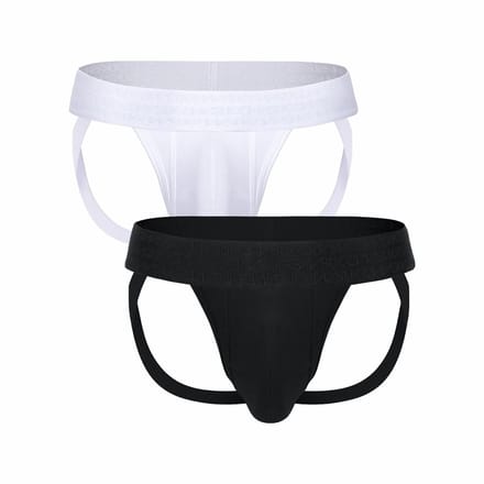 SUKREW Jockstrap Multipack 1x Starlight + 1x Eclipse - MAAT M - Heren Ondergoed - Jockstrap voor Man - Mannen Jock