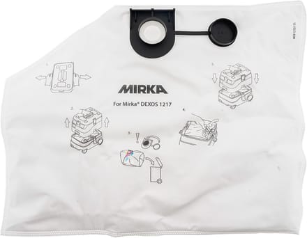 MIRKA DEXOS 1217 Fleece Stofzak - 5 stuks