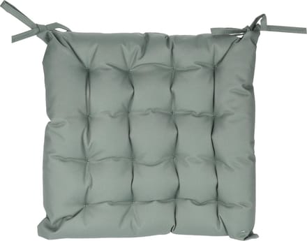 Pro Garden Tuinkussen met lintjes - Polyester - 40x40cm - Groen