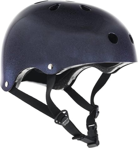 Skatehelm paars metal Essentials