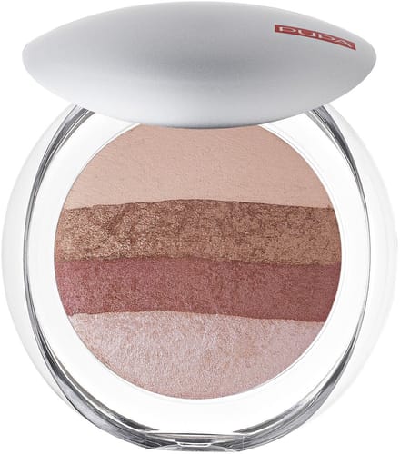 PUPA Milano Pupa Luminys Baked All Over Ill. Blush Powder - 01 Stripes Rose