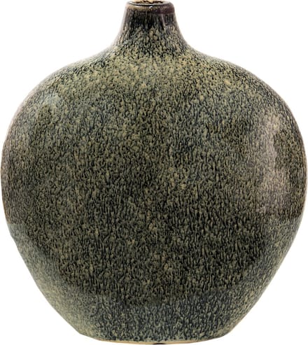Clayre & Eef Vaas 23x11x26 cm Groen Keramiek Decoratie Vaas