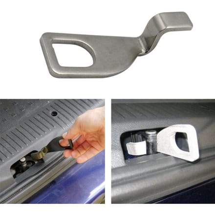 Verlengbeugel Haak Achterklephouder Vervanging voor T5 Bus California Camping Multivan gray