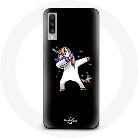Samsung Galaxy A70 Dab eenhoorn hoesje schoon