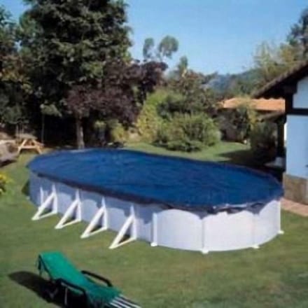 GRE Pool Cover Winter for Oval Pool Size 500 x 300 cm