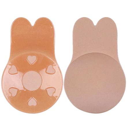 KELERINO. Plak BH Push Up - Onzichtbaar, Herbruikbaar en Liftend Beige  - Cup A Multipack Plakbeha A