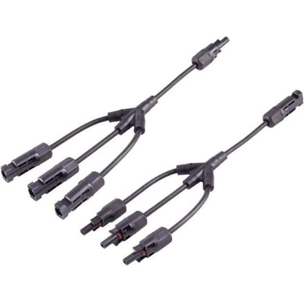 BKL Electronic 2800027 3/1 Y-stekker 6 mm² Kabellengte 0.30 m