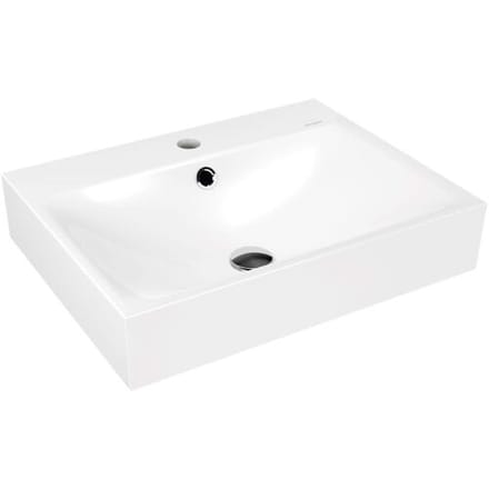 Kaldewei SILENIO wall-mounted washbasin 3044 with 1 tap hole, 60 cm 904306013001