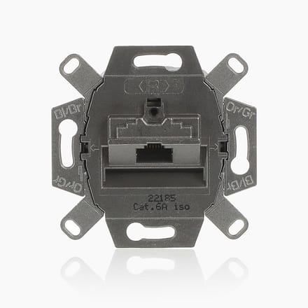 RJ45 Aansluitdoos Cat. 6A - Afgeschermd Wandcontactdoos