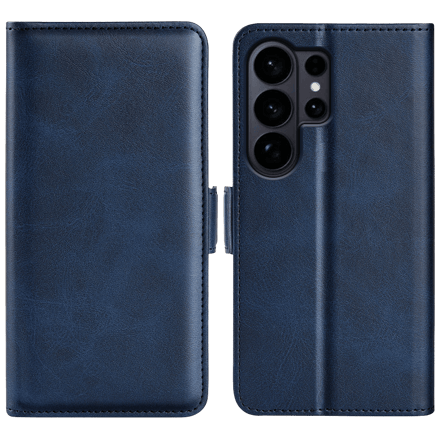 Comfycase Samsung S26 Ultra Bookcase Hoesje Blauw
