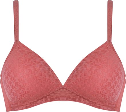 Naturana - Soft bh met pied de poule patroon - 5665 - Sunkissed - 80B