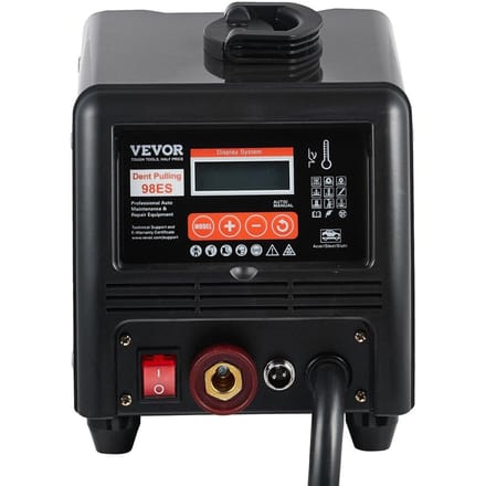 Kit de réparation de bosses pour soudeuse à goujons 3KW Soudeuse par points Machine tire-bosse 9 Modes