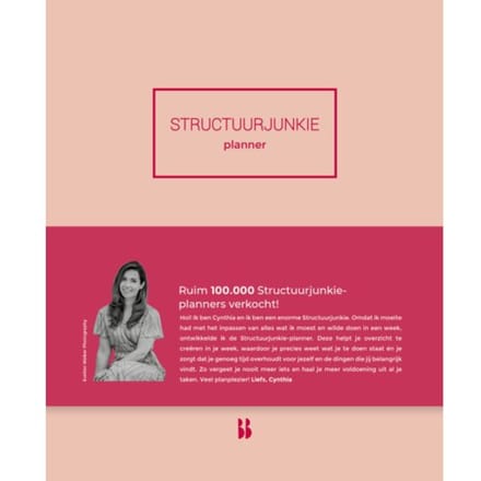 Structuurjunkie-Planner Zonder Datum - Structuurjunkie - Cynthia Schultz