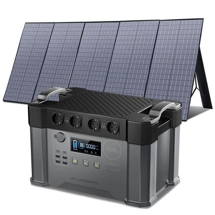 ALLPOWERS Zonnegeneratorkit 2400W (S2000 Pro + SP037 400W zonnepaneel)