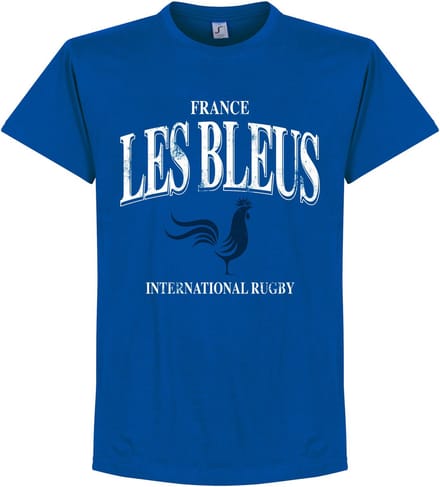 Frankrijk Les Bleus Rugby T-Shirt - Blauw - S