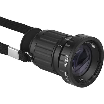 Draagbare 11X Micro Vergroting Regisseur Zoeker Zoeker Scène Viewer Mini 41mm Voorkant zwart
