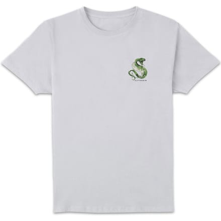 Harry Potter Slytherin Unisex T-Shirt - White - 5XL