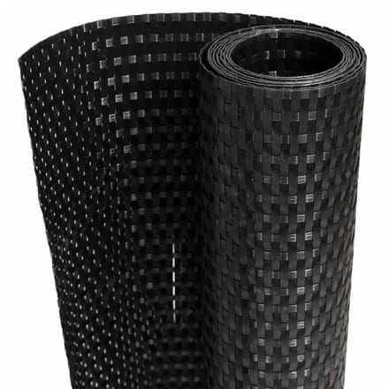 vidaXL - Balkonschermen - 10 - st - 255x19 - cm - poly - rattan - zwart