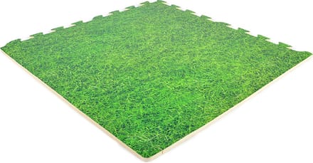 Rubbermagazijn - Eva foam speelmat- Per 1,45m² - Gras - Dikte 12mm - 4 tegels - Puzzelmat