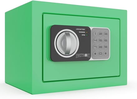 Kleine Kluis met Sleutel en Code voor Geld en Sieraden - Compact Veiligheidsslot voor Thuis