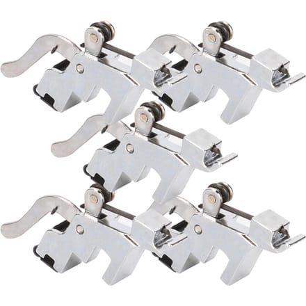 Naaivoetadapter Vervanging Multifunctionele Voetbeugel voor Naaimachine met Lage Schacht white