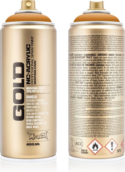 Montana GOLD G1250 Terra spuitbus 400ml