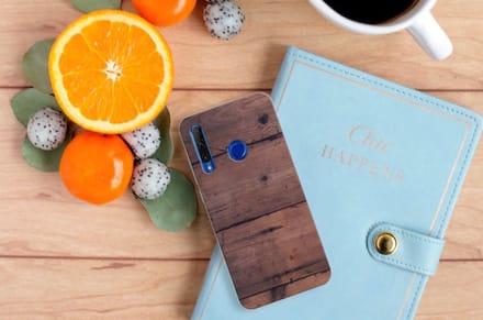 Honor 20 Lite Bumper Hoesje Old Wood