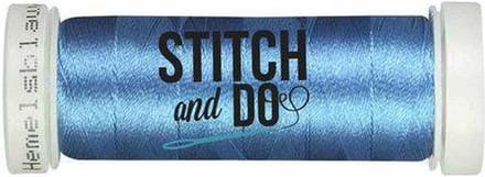 Hemelsblauw Linnen Garen Stitch & Do