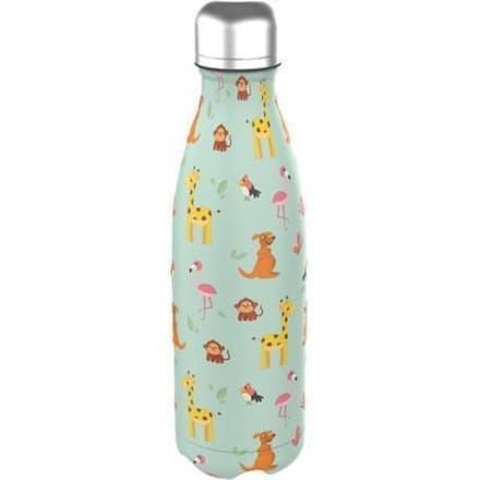 Kangourou Happy Zoo RVS waterfles Drinkflessen