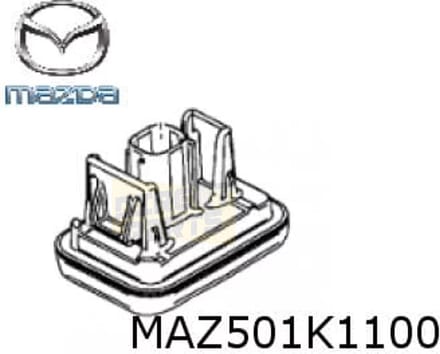Mazda CX-30 (8/2019-) Kentekenverlichting (L/R) Origineel! DFR551270
