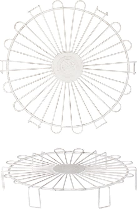 Riverdale onderzetter Casual white 26cm
